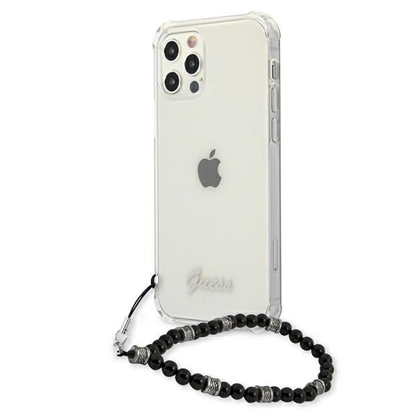 Guess skaidrus dėklas iPhone 12/12 Pro – Pearl -- iPhone 12