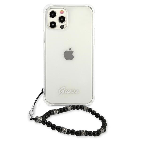 Guess skaidrus dėklas iPhone 12/12 Pro – Pearl -- iPhone 12
