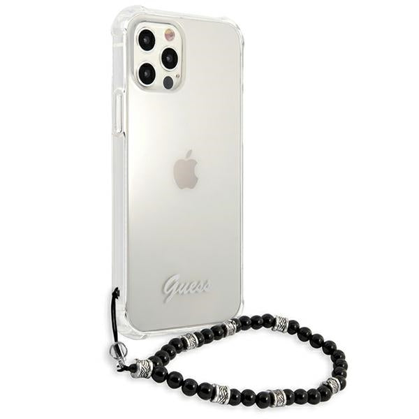 Guess skaidrus dėklas iPhone 12/12 Pro – Pearl -- iPhone 12