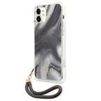 Guess Marble dėklas iPhone 12 mini – pilkas -- iPhone 12 Mini