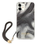 Guess Marble dėklas iPhone 12 mini – pilkas -- iPhone 12 Mini