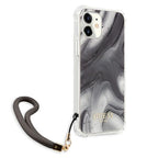 Guess Marble dėklas iPhone 12 mini – pilkas -- iPhone 12 Mini