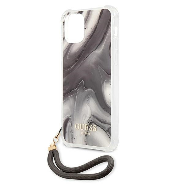 Guess Marble dėklas iPhone 12 mini – pilkas -- iPhone 12 Mini