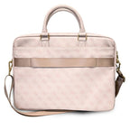 Guess 4G Big Logo krepšys 16'' nešiojamajam kompiuteriui - rožinis -- Laptop Bags