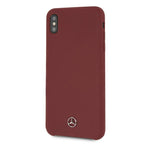 Mercedes silikoninis dėklas iPhone Xs Max – raudonas -- iPhone XS Max