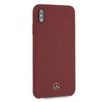 Mercedes silikoninis dėklas iPhone Xs Max – raudonas -- iPhone XS Max