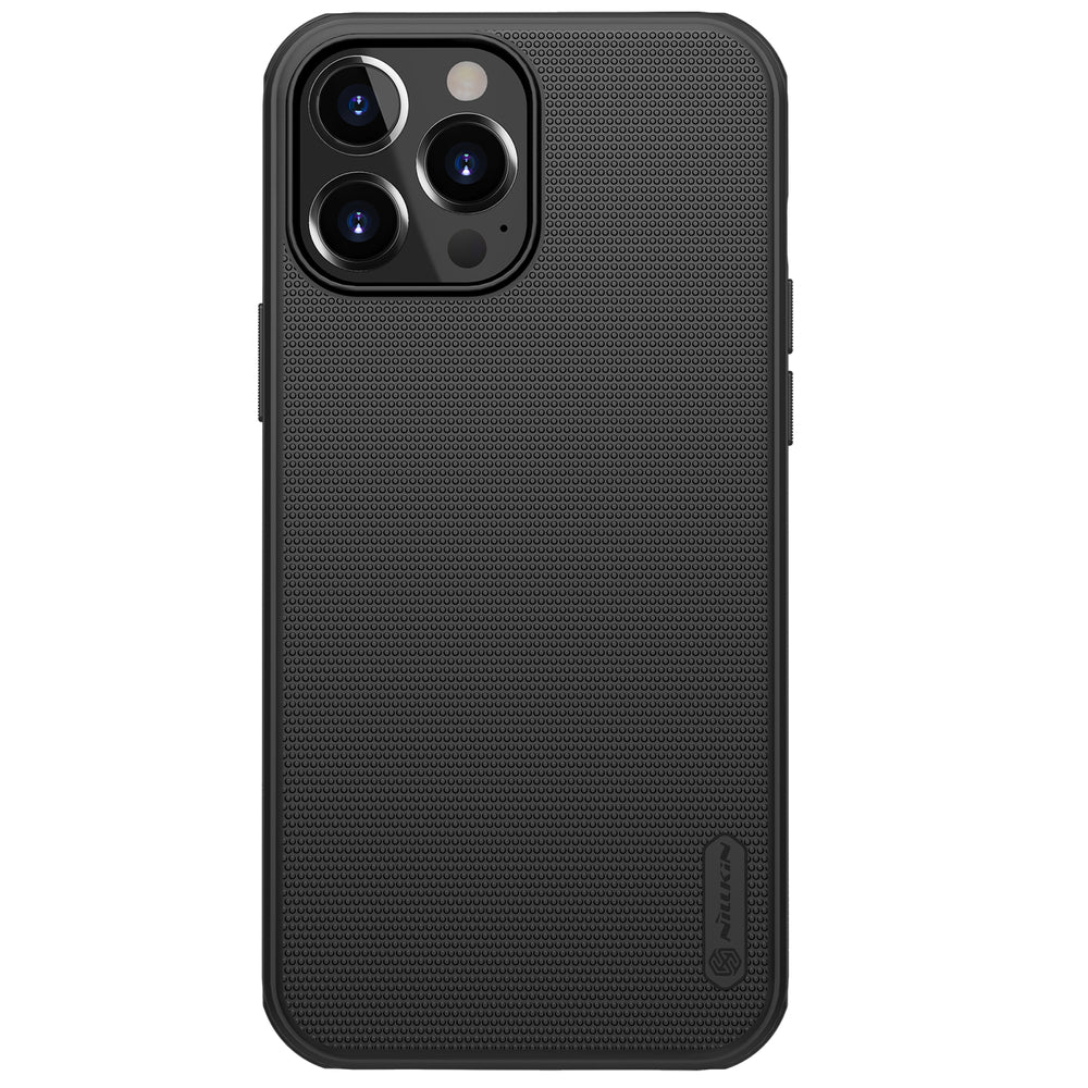 Nillkin Super Frosted Shield dėklas iPhone 13 Pro Max – juodas