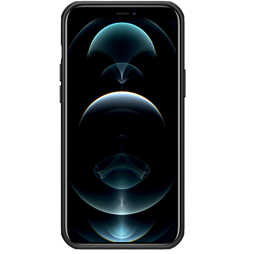 Nillkin Super Frosted Shield dėklas iPhone 13 Pro Max – juodas