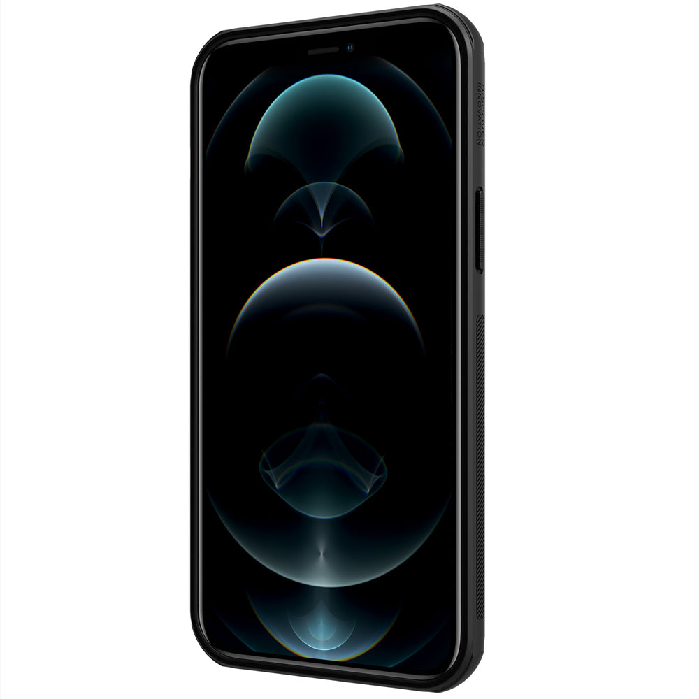 Nillkin Super Frosted Shield dėklas iPhone 13 Pro Max – juodas