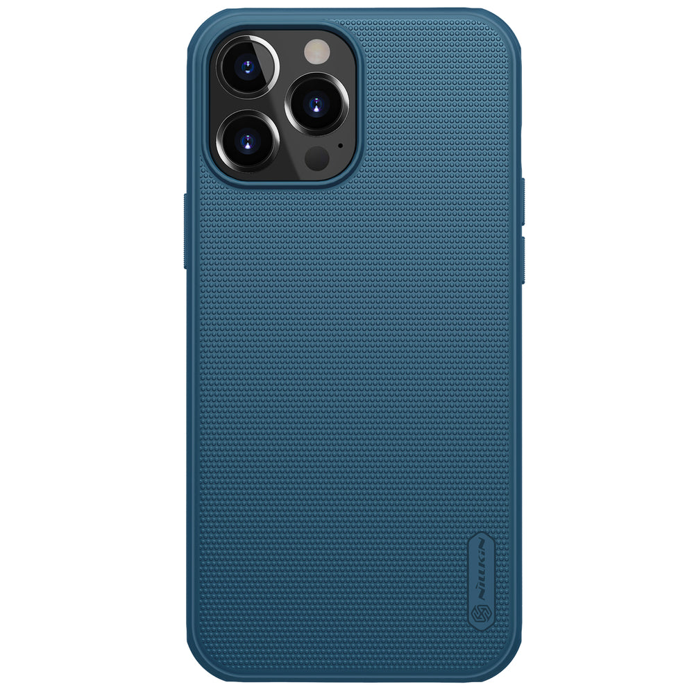 Nillkin Super Frosted Shield dėklas iPhone 13 Pro Max – mėlynas
