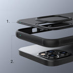 Nillkin Super Frosted Shield dėklas iPhone 13 Pro Max – mėlynas