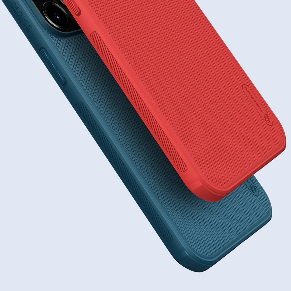 Nillkin Super Frosted Shield dėklas iPhone 13 Pro Max – mėlynas