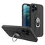Ring Case silikoninis dėklas iPhone 13 mini – juodas su žiedu