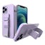 Silikoninis dėklas su virvele iPhone 11 Pro – violetinis -- iPhone 11 Pro
