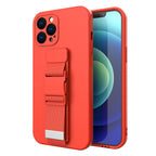 Dėklas su virvele Xiaomi Redmi Note 10 5G / Poco M3 Pro – raudonas -- Xiaomi Poco M3 Pro