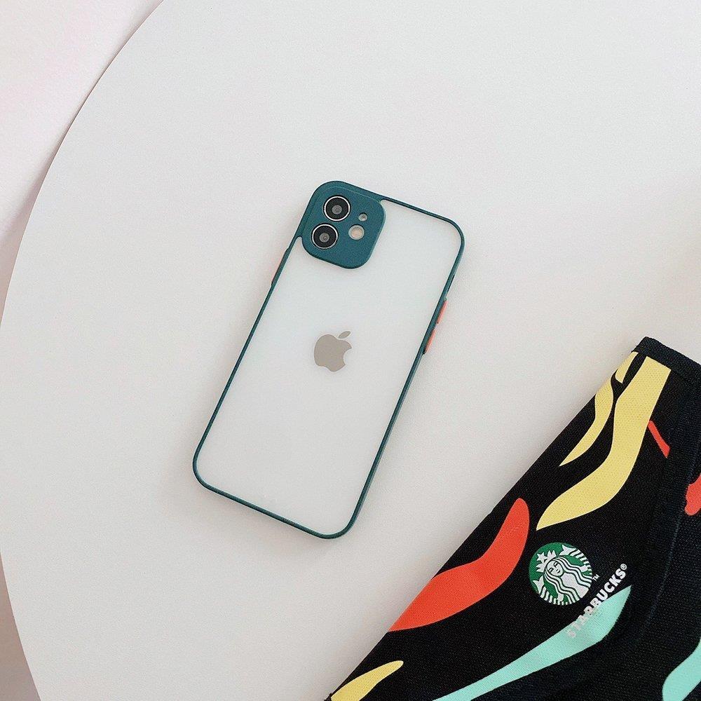 Silikoninis matinis dėklas Xiaomi Redmi 9T – tamsiai žalias -- Xiaomi Redmi 9T