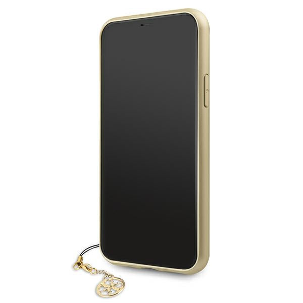 Guess 4G Charms dėklas iPhone 11 / XR – pilkas -- iPhone 11