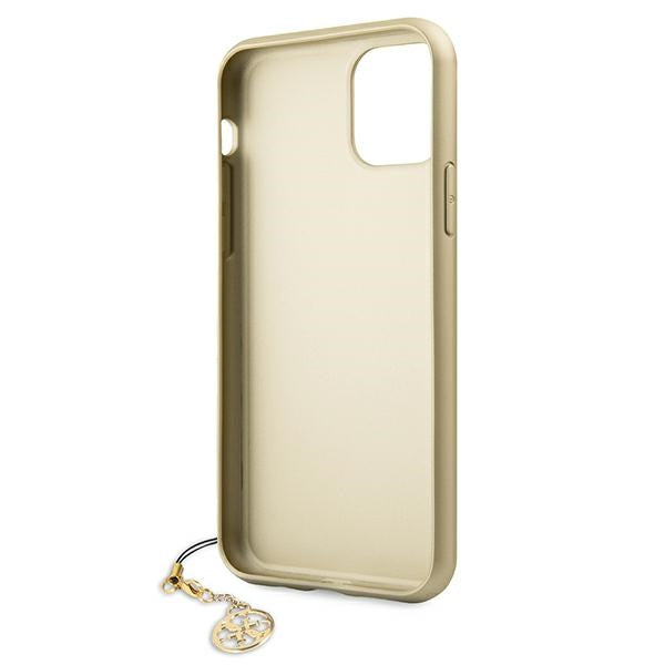 Guess 4G Charms dėklas iPhone 11 / XR – pilkas -- iPhone 11