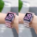Silikoninis dirželis Strap Light Set, skirtas Apple Watch 42mm - raudonas -- Apple Watch
