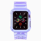 Silikoninis dirželis Strap Light Set, skirtas Apple Watch 42mm - violetinis -- Apple Watch