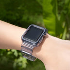 Silikoninis dirželis Strap Light Set, skirtas Apple Watch 38mm - juodas -- Apple Watch