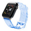 Strap Light pakaitinis dirželis skirtas Watch 6 / 5 / 4 / 3 / 2 / SE (40mm / 38mm) mėlynas -- Apple Watch