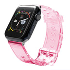 Silikoninis dirželis Strap Light skirtas Apple Watch 38 / 40 mm - Raudonas -- Apple Watch