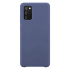 Silikoninis dėklas Samsung Galaxy A03s – mėlynas -- Samsung Galaxy A03s