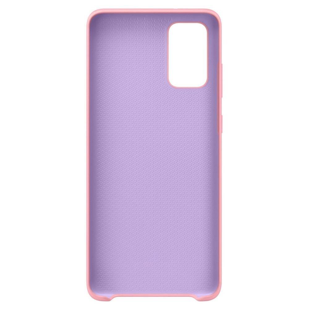 Silikoninis dėklas Samsung Galaxy A03s – rožinis -- Samsung Galaxy A03s