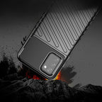 Thunder Case TPU dėklas Samsung Galaxy A03s – juodas -- Samsung Galaxy A03s