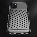 Thunder Case TPU dėklas Samsung Galaxy A03s – juodas -- Samsung Galaxy A03s