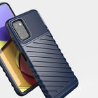 Thunder Case TPU dėklas Samsung Galaxy A03s – juodas -- Samsung Galaxy A03s