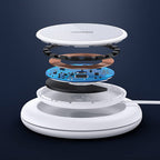 Ugreen CD245 40123 belaidis Qi / MagSafe įkroviklis 15W su USB-C kabeliu – baltas -- Cell phone chargers