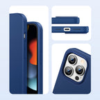 Ugreen silikoninis dėklas iPhone 13 Pro – mėlynas -- iPhone 13 Pro