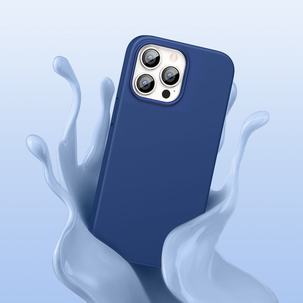 Ugreen silikoninis dėklas iPhone 13 Pro Max – mėlynas -- iPhone 13 Pro Max