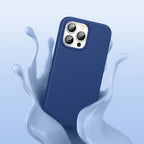 Ugreen silikoninis dėklas iPhone 13 Pro Max – mėlynas -- iPhone 13 Pro Max