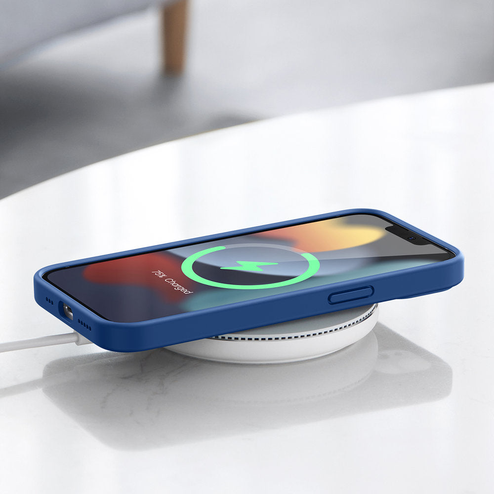 Ugreen silikoninis dėklas iPhone 13 Pro Max – mėlynas -- iPhone 13 Pro Max