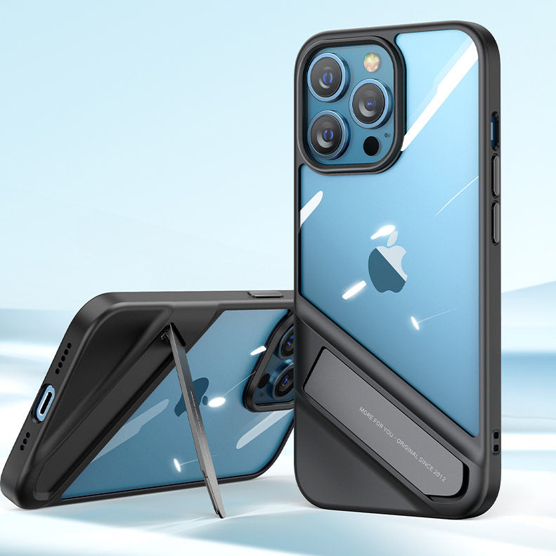 Ugreen Fusion Kickstand dėklas iPhone 13 Pro – juodas -- iPhone 13 Pro