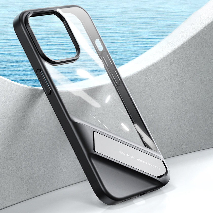 Ugreen Fusion Kickstand dėklas iPhone 13 Pro – juodas -- iPhone 13 Pro