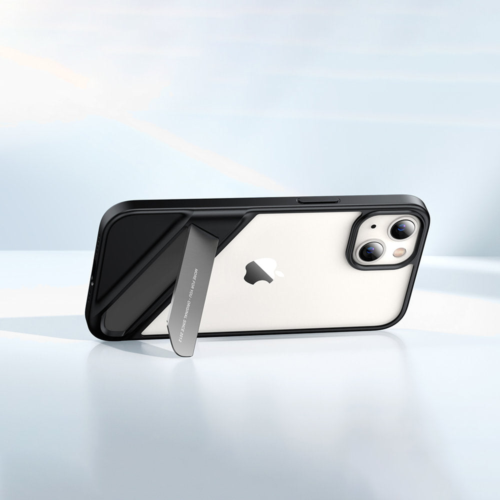 Ugreen Fusion Kickstand dėklas iPhone 13 Pro – juodas -- iPhone 13 Pro