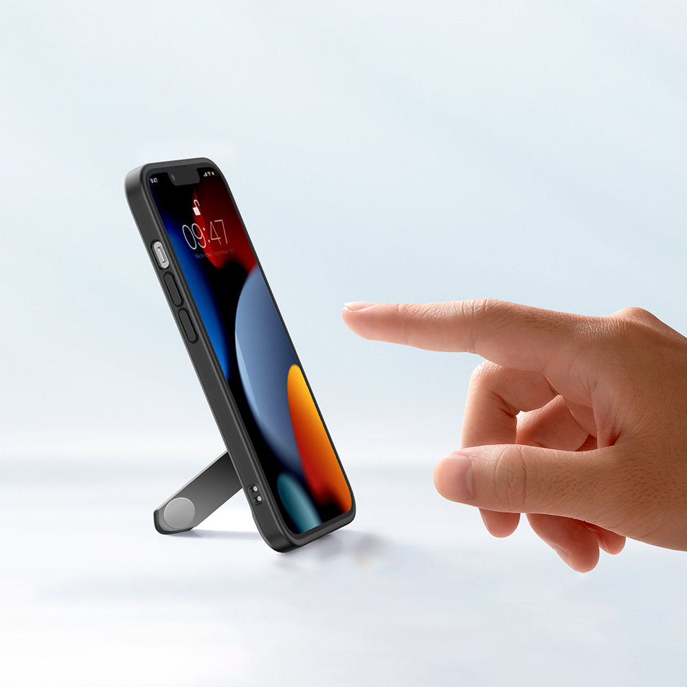 Ugreen Fusion Kickstand dėklas iPhone 13 Pro – juodas -- iPhone 13 Pro