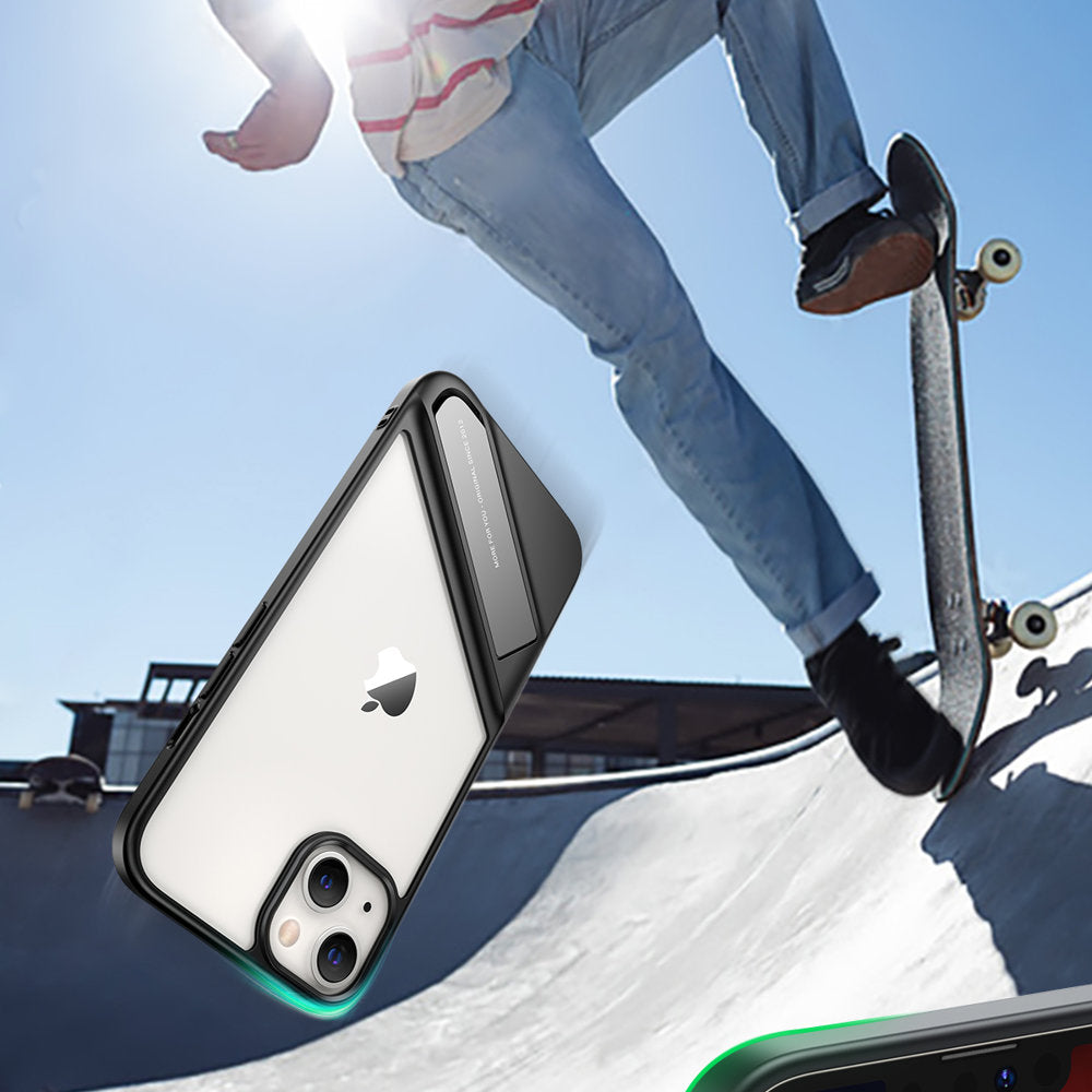 Ugreen Fusion Kickstand dėklas iPhone 13 Pro – juodas -- iPhone 13 Pro