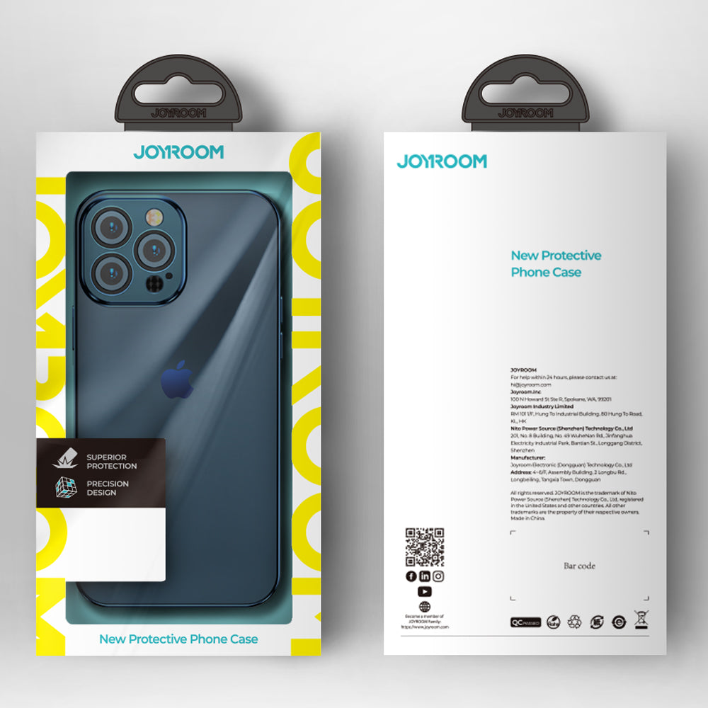 Joyroom Chery veidrodinis dėklas iPhone 13 Pro – sidabrinis