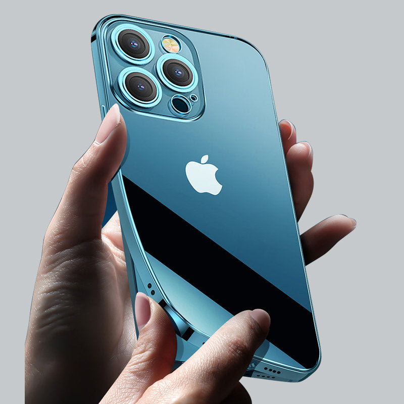 Joyroom Chery veidrodinis dėklas iPhone 13 Pro – sidabrinis