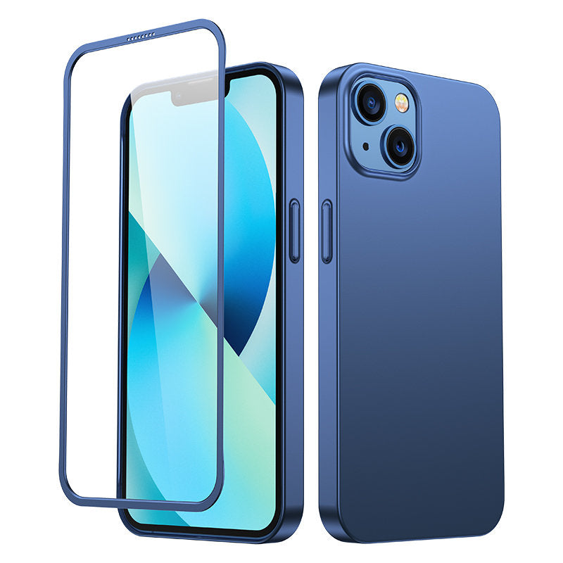 Joyroom 360° dėklas iPhone 13 + stiklas – mėlynas