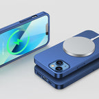 Joyroom 360° dėklas iPhone 13 + stiklas – mėlynas