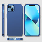 Joyroom 360° dėklas iPhone 13 + stiklas – mėlynas