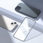 Joyroom 360° dėklas iPhone 13 su grūdintu stiklu – pilkas