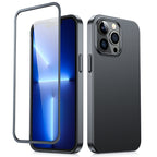 Joyroom 360° dėklas iPhone 13 Pro Max + stiklas – juodas