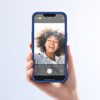 Joyroom 360° dėklas iPhone 13 Pro + stiklas – mėlynas